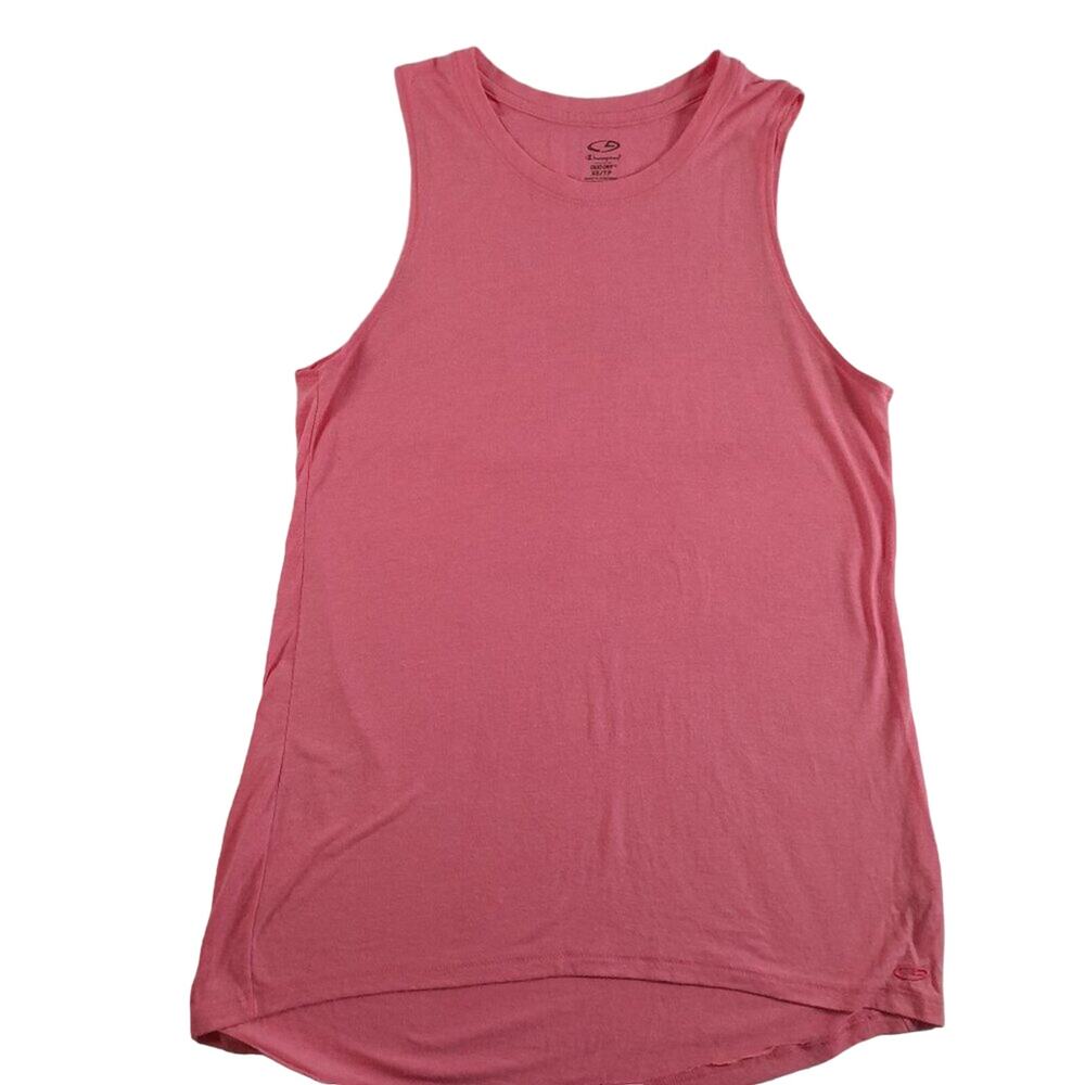 Champion‎ Pink Athletic Tank Top XS Gym Fitness Yoga Run Lift Barbiecore Pilates